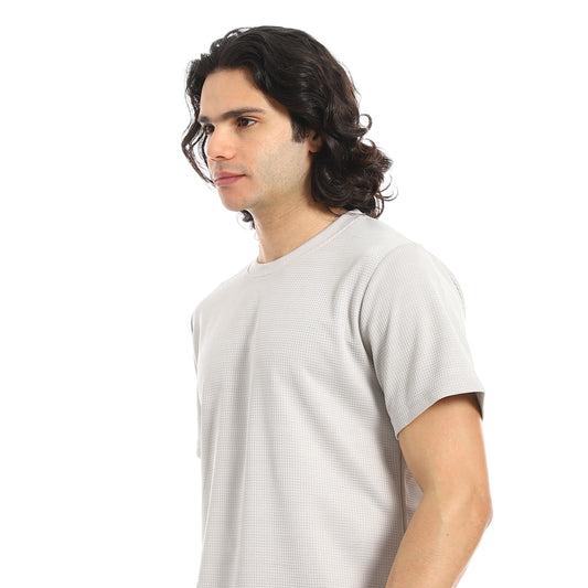 Short Sleeves Slip On T-Shirt and Pants Set