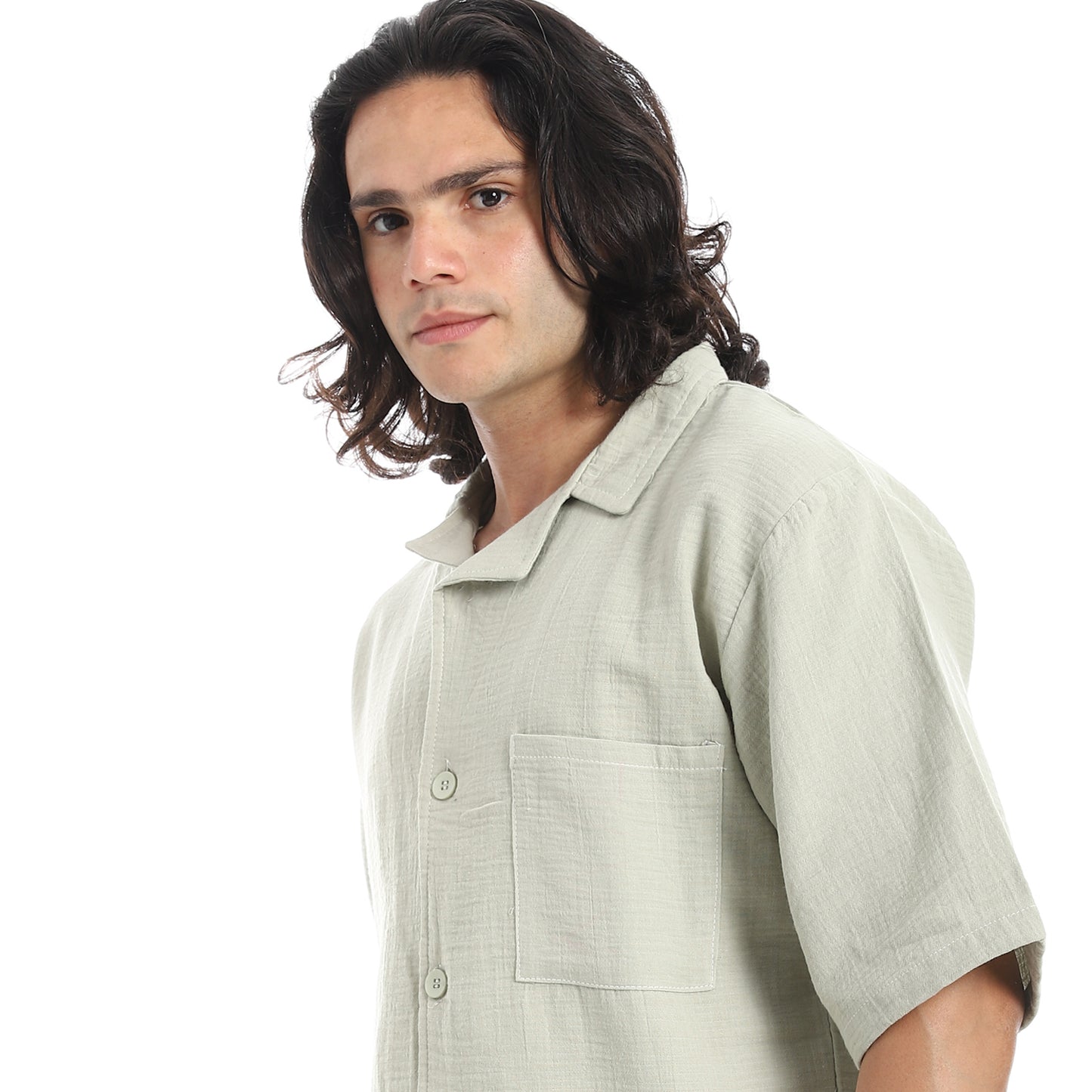 heavy linen suit with pant