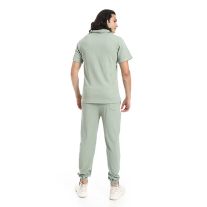 ribbed set with pants