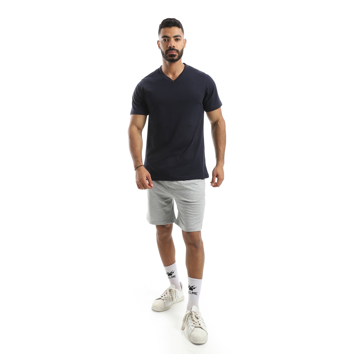 Half Sleeves T-Shirt Pijama Set with a Slip On Short