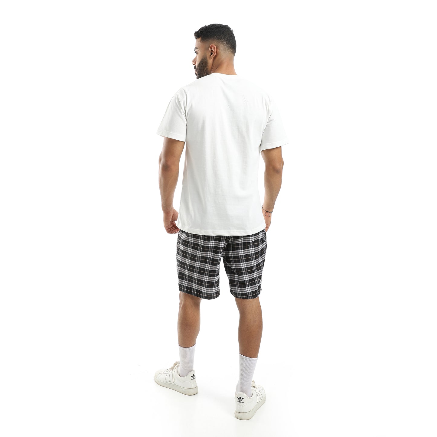 Cotton Short and V Collar Half Sleeves T-Shirt Pijama Set