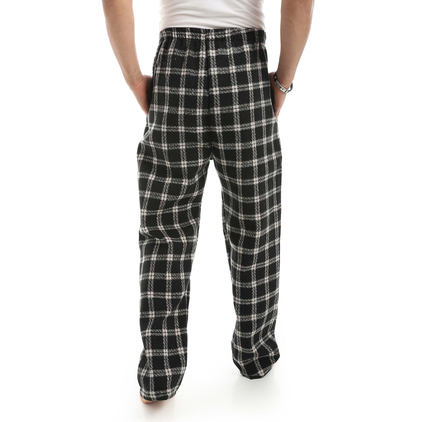 Red Circle Gingham Pant Men