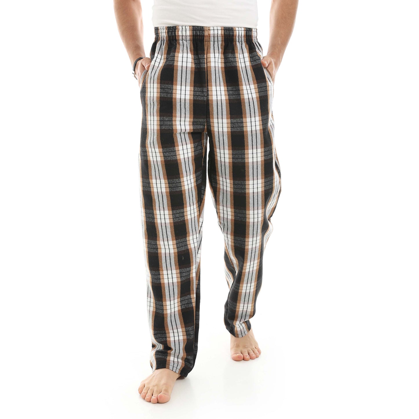 Red Circle Gingham Pant Men