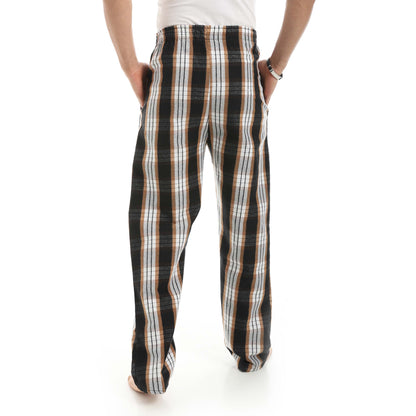 Red Circle Gingham Pant Men