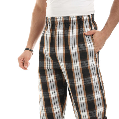 Red Circle Gingham Pant Men