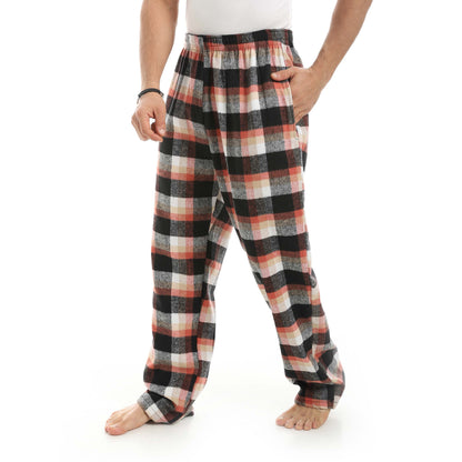 Red Circle Gingham Pant Men