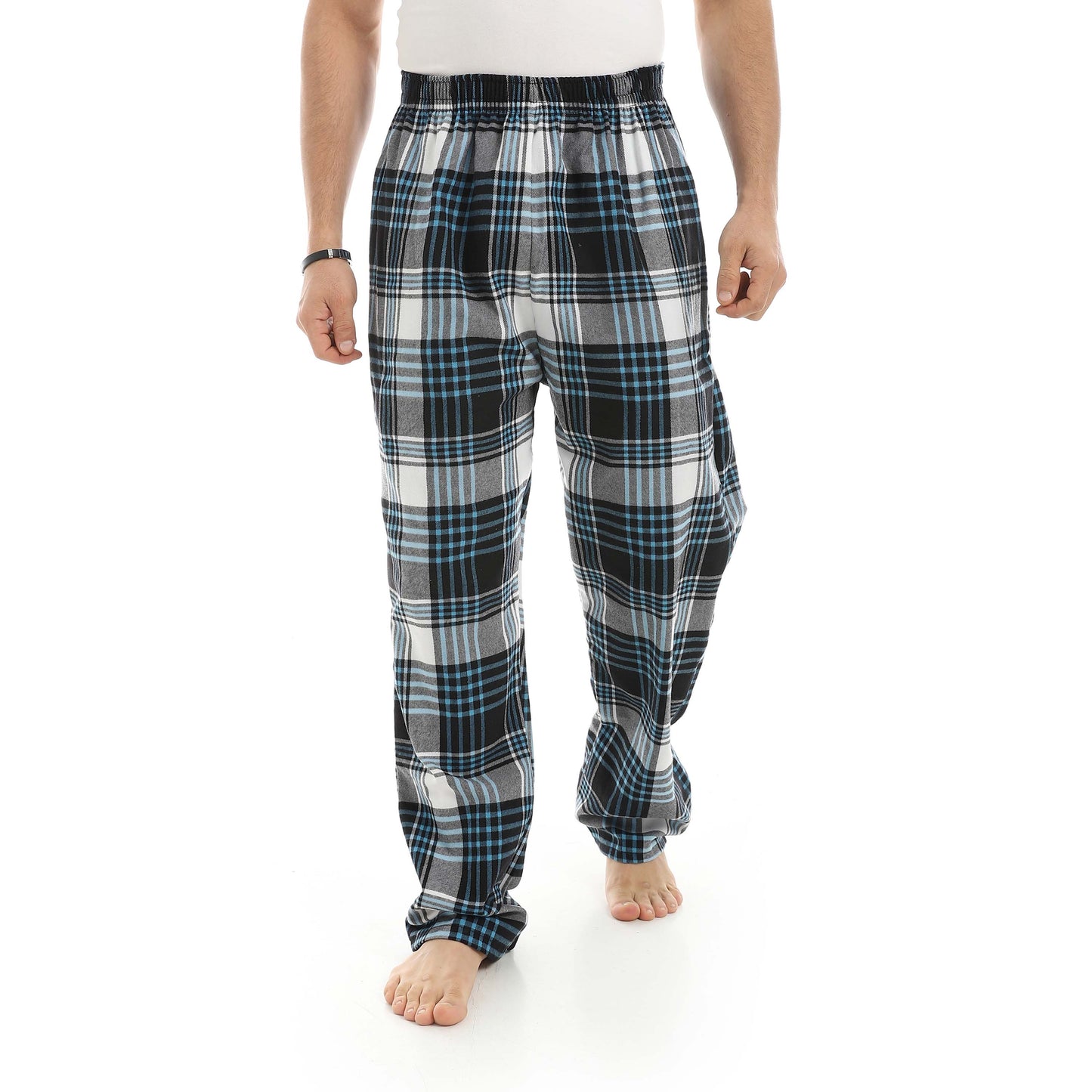 Red Circle Gingham Pant Men
