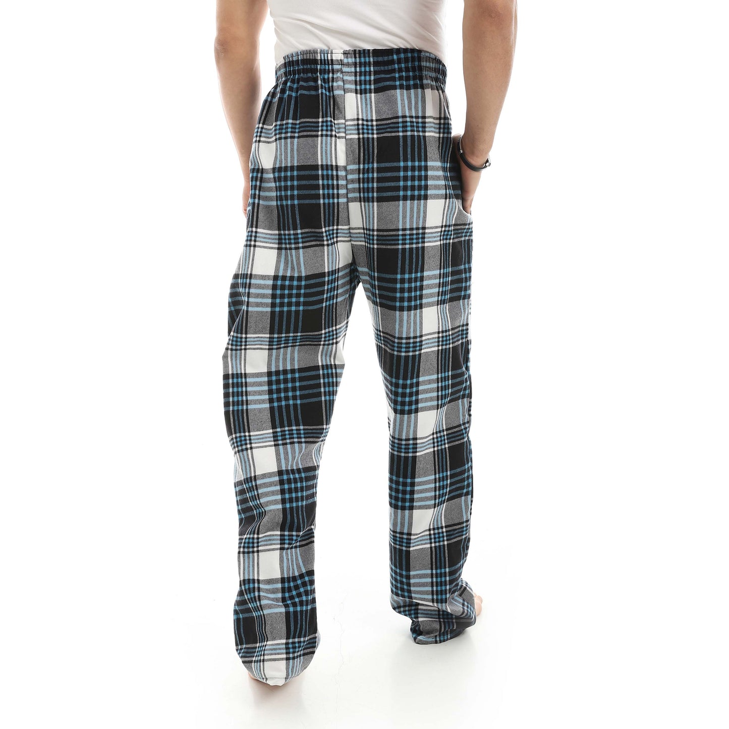 Red Circle Gingham Pant Men