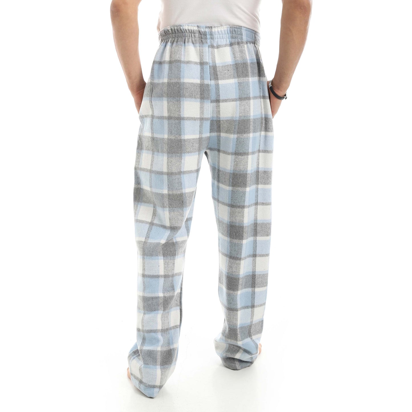 Red Circle Gingham Pant Men