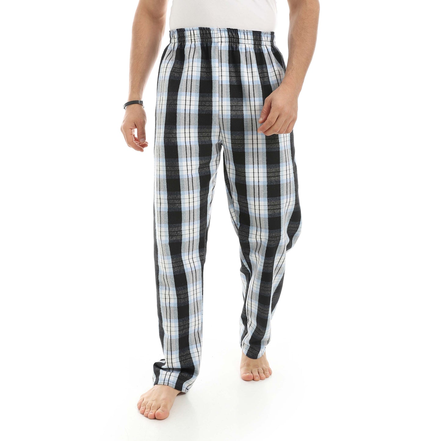 Red Circle Gingham Pant Men