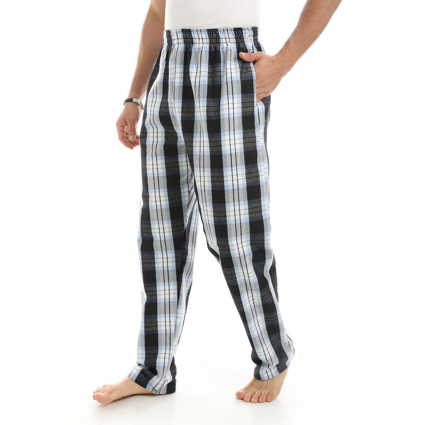 Red Circle Gingham Pant Men
