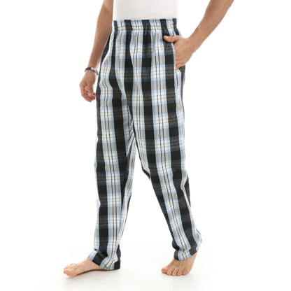Red Circle Gingham Pant Men