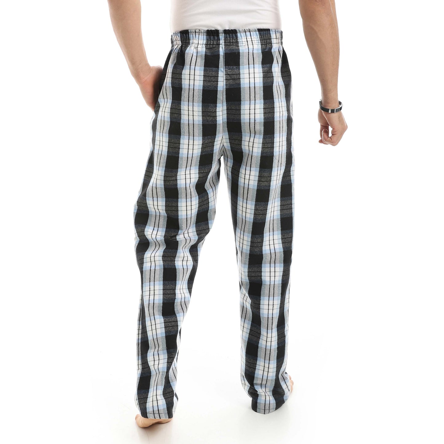 Red Circle Gingham Pant Men