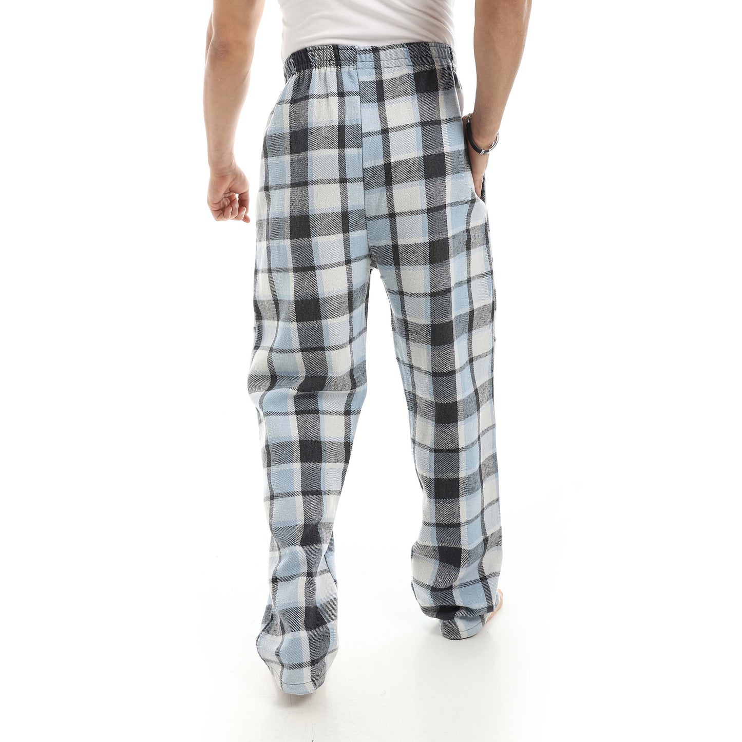Red Circle Gingham Pant Men