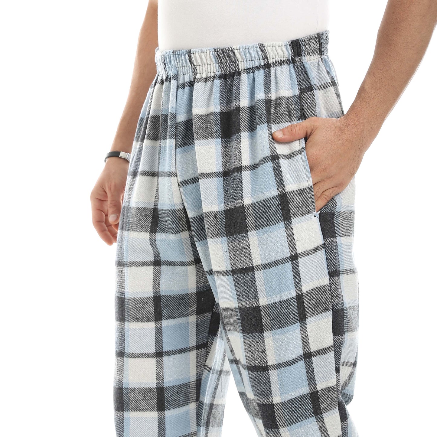 Red Circle Gingham Pant Men