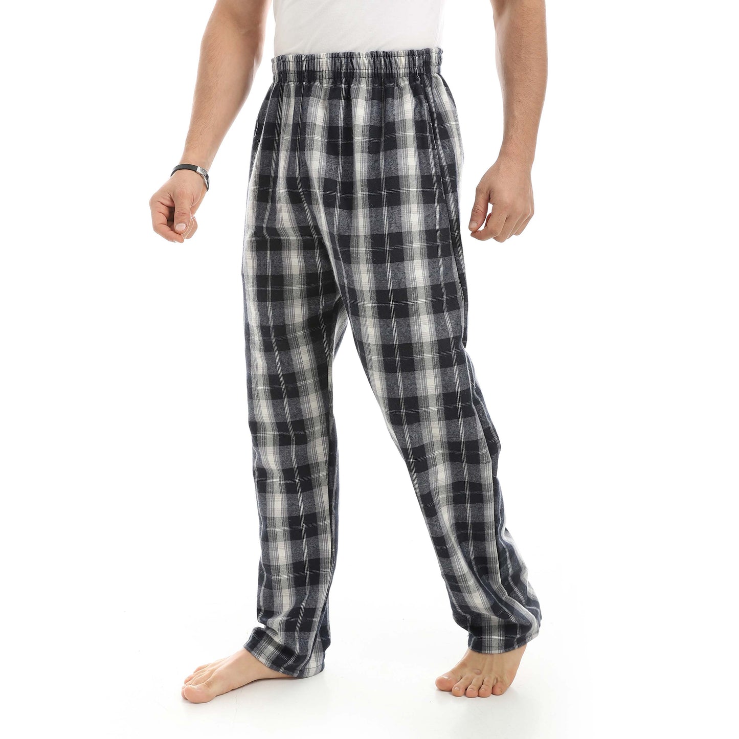 Red Circle Gingham Pant Men
