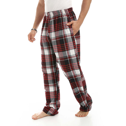 Red Circle Gingham Pant Men