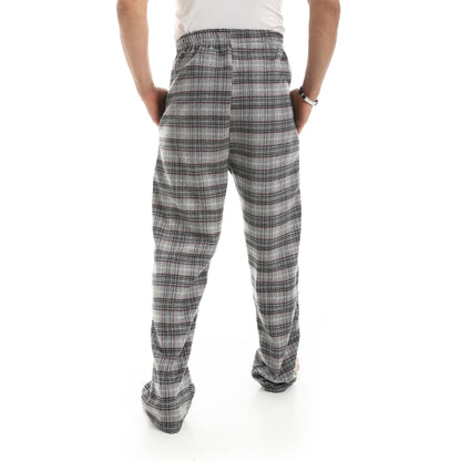 Red Circle Gingham Pant Men