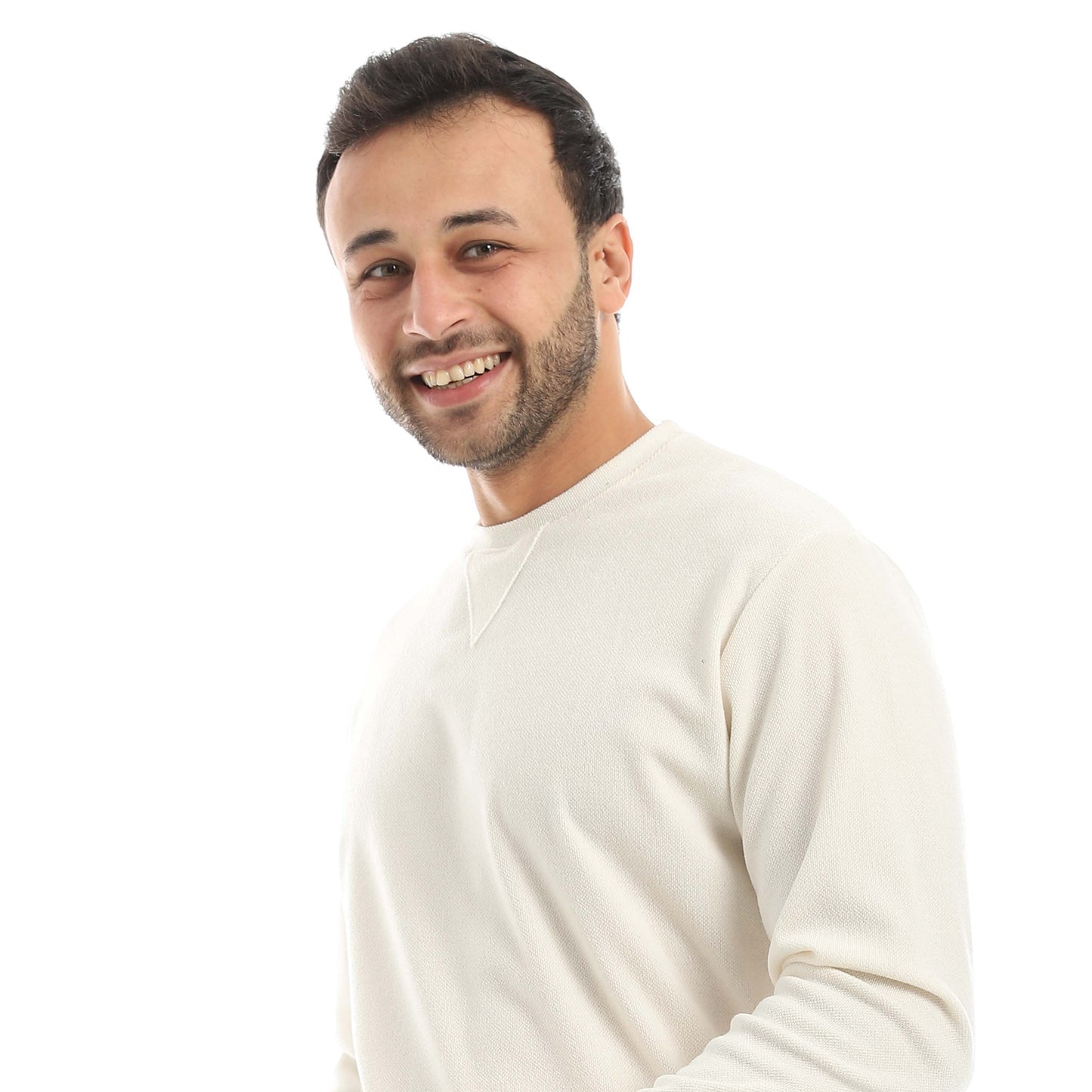 Red Circle Pajama Round Neck with Gingham Pant Men