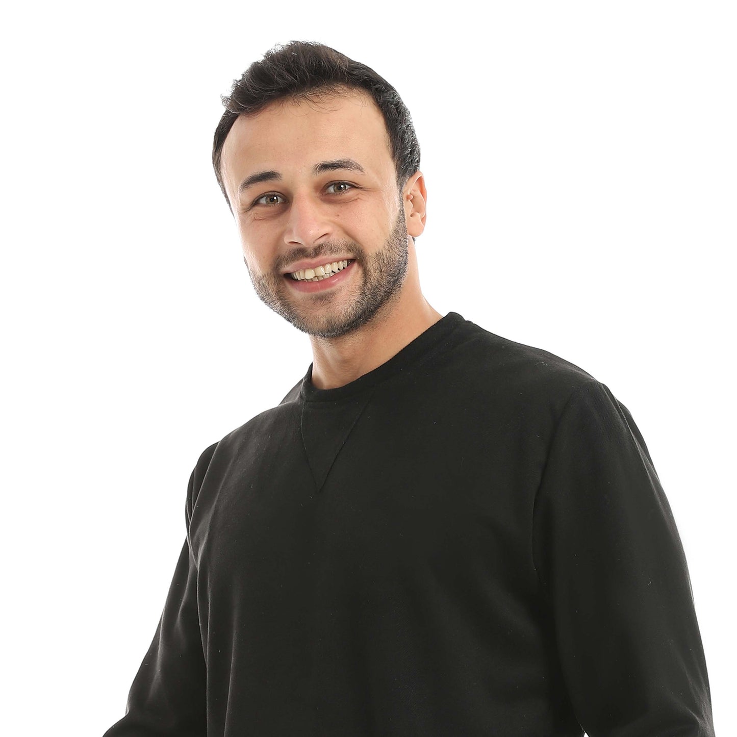 Red Circle Pajama Chamois Round Neck with Gingham Pant Men