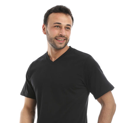 Off Cliff  Pajamas V Round with Biscuit Shorts Men