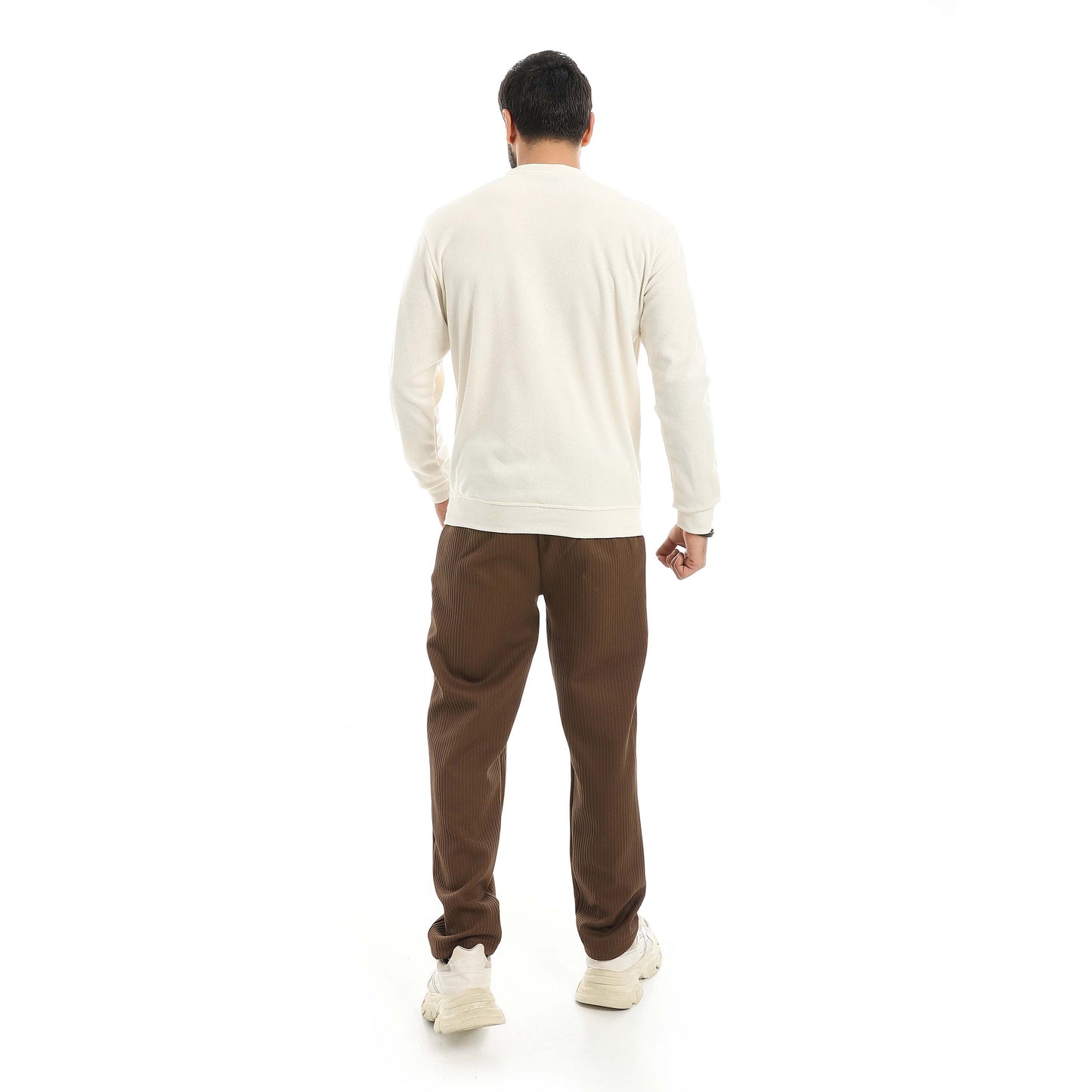 Red Circle Falafel Round Neck Pajamas + Istanbul Lycra Pants men