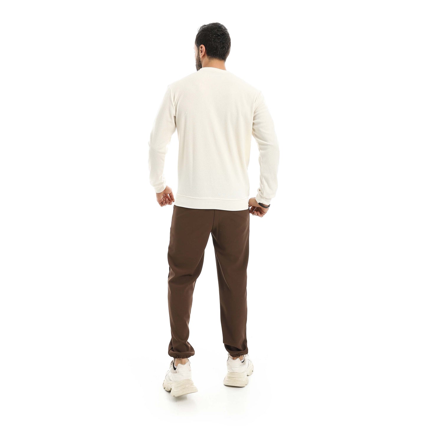 Red Circle Falafel Round Neck Pajamas + trikoh Pants men