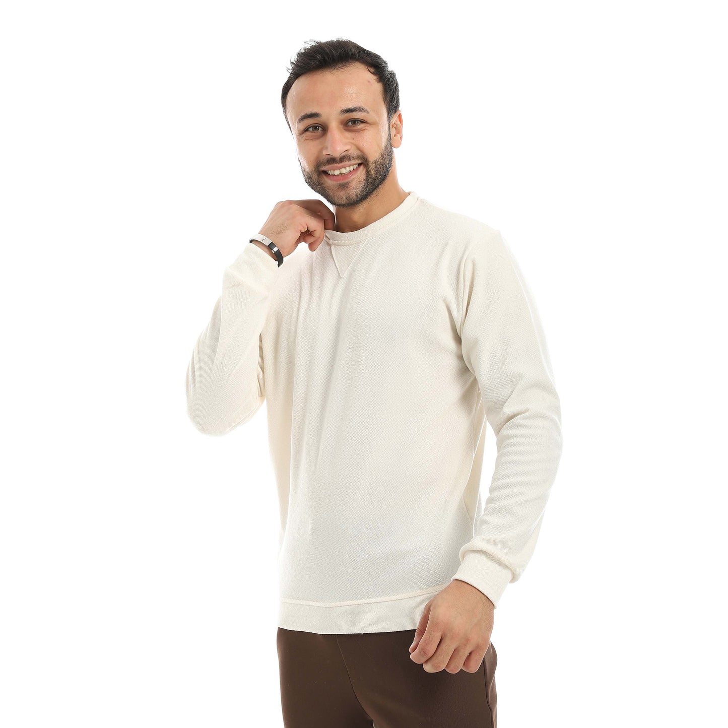 Red Circle Falafel Round Neck Pajamas + trikoh Pants men