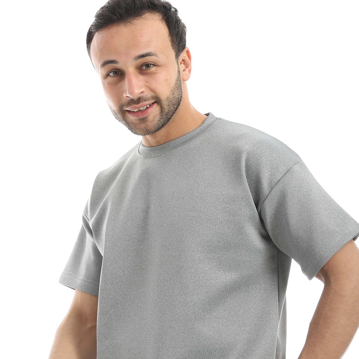 طقم تي شيرت كبير الحجم + بنطلون