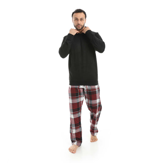 بيجاما مخملية كابتشوا مغلقة