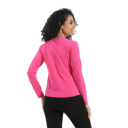 Xtcy Single Lycra Bodysuit with Wide Neck women