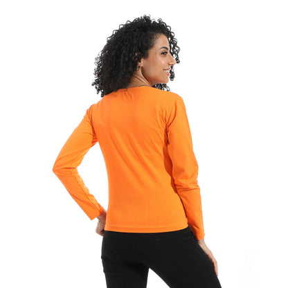 Xtcy Single Lycra Bodysuit with Wide Neck women