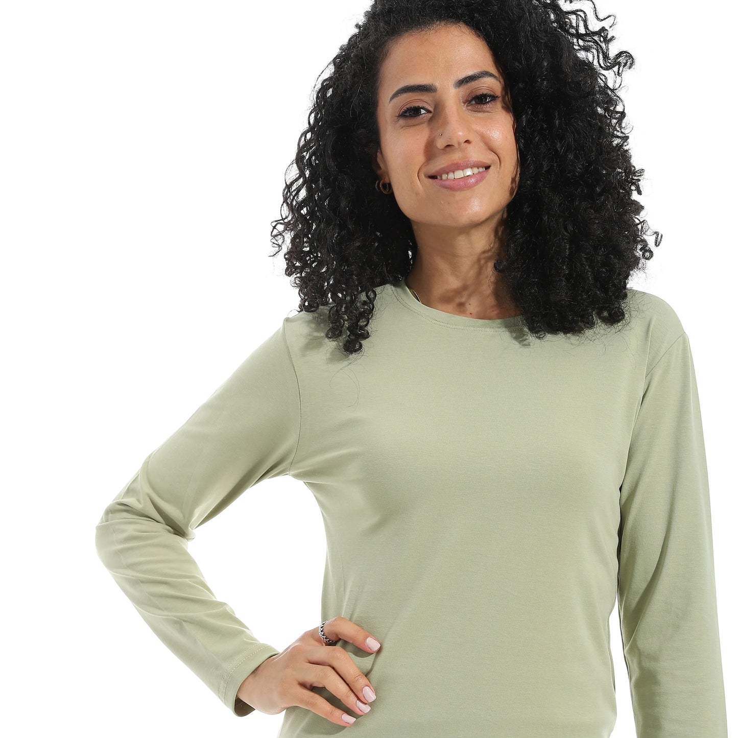 Xtcy Bodysuit single lycra sleeve neck women