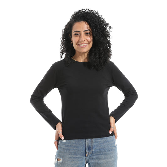 Xtcy Bodysuit single lycra sleeve neck women