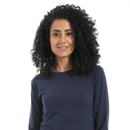 Xtcy Bodysuit single lycra sleeve neck women