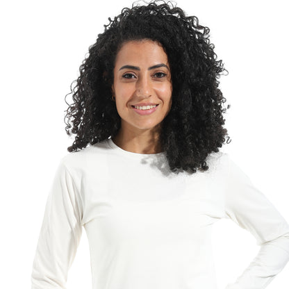 Xtcy Bodysuit single lycra sleeve neck women