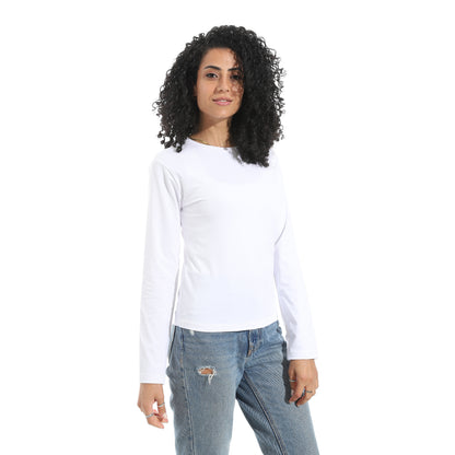 Xtcy Bodysuit single lycra sleeve neck women