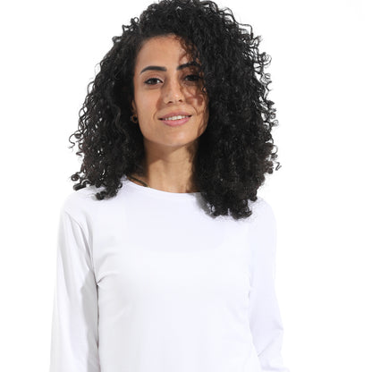 Xtcy Bodysuit single lycra sleeve neck women