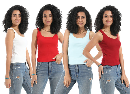 Bundle of 4 derby bodysuit