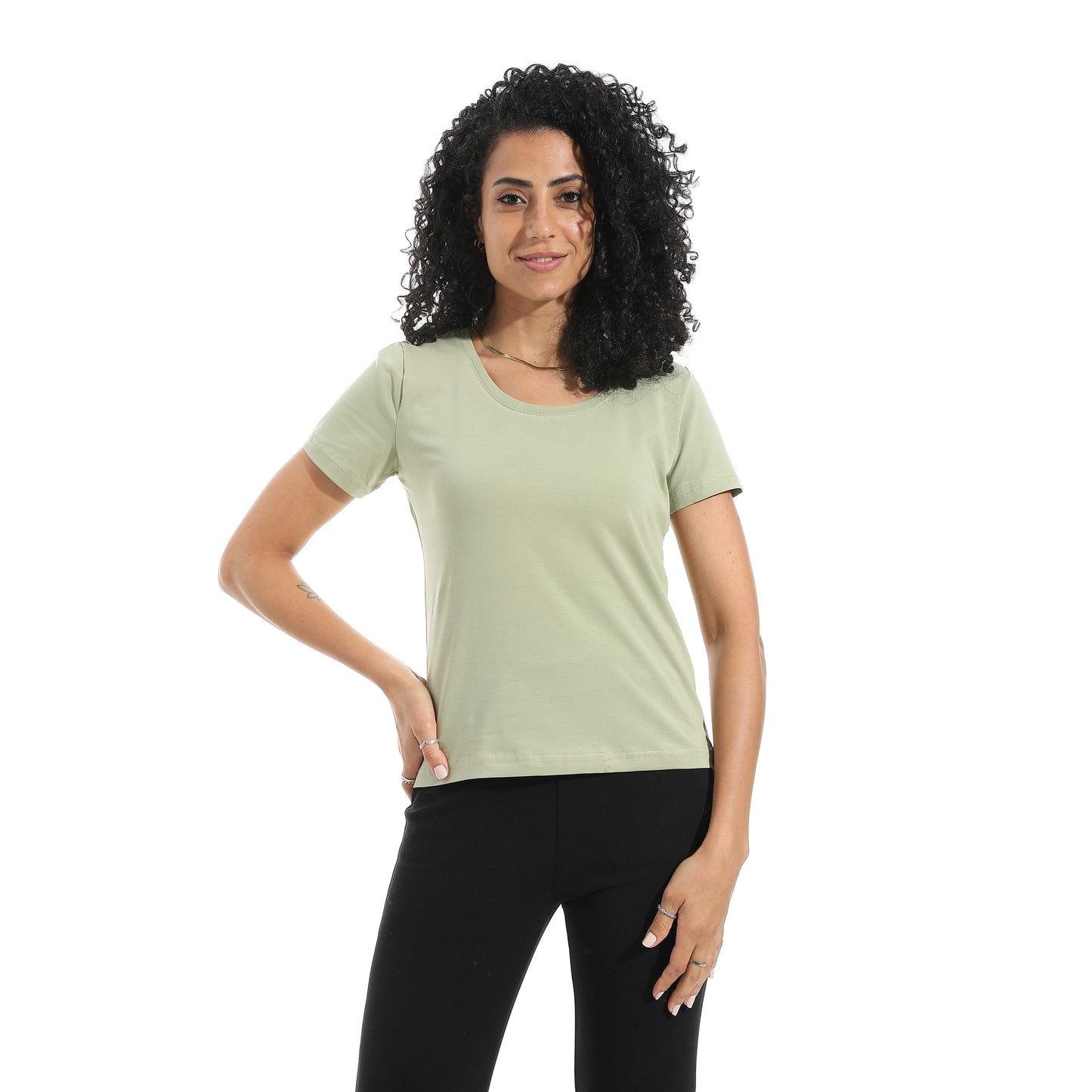 Xtcy Single Lycra Half Sleeve Wide Neck Bodysuit women