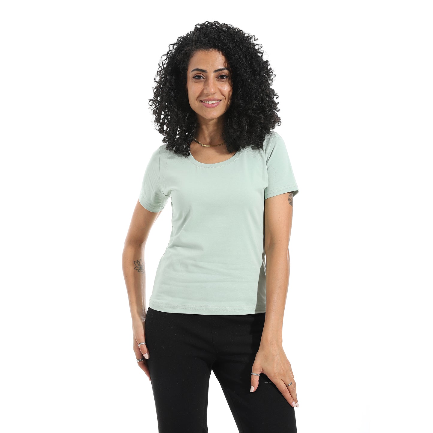 Xtcy Single Lycra Half Sleeve Wide Neck Bodysuit women