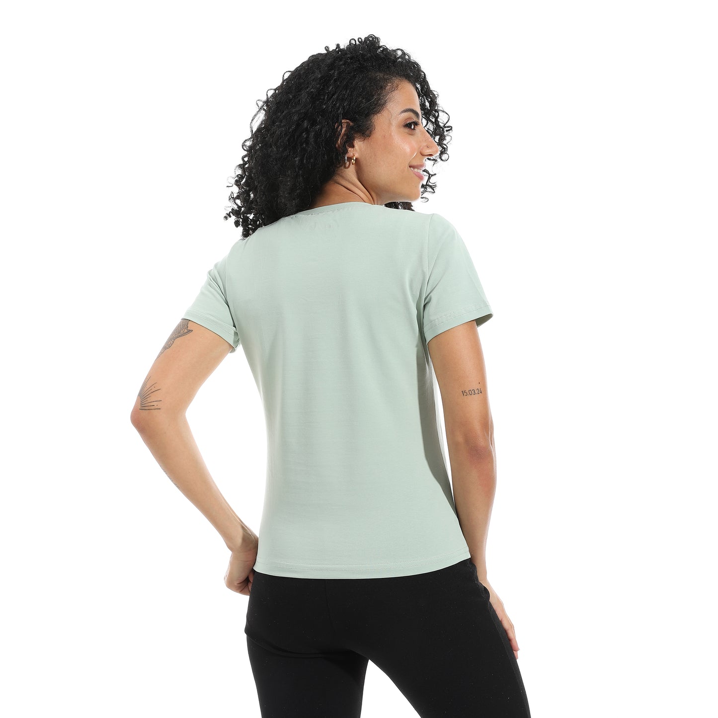 Xtcy Single Lycra Half Sleeve Wide Neck Bodysuit women