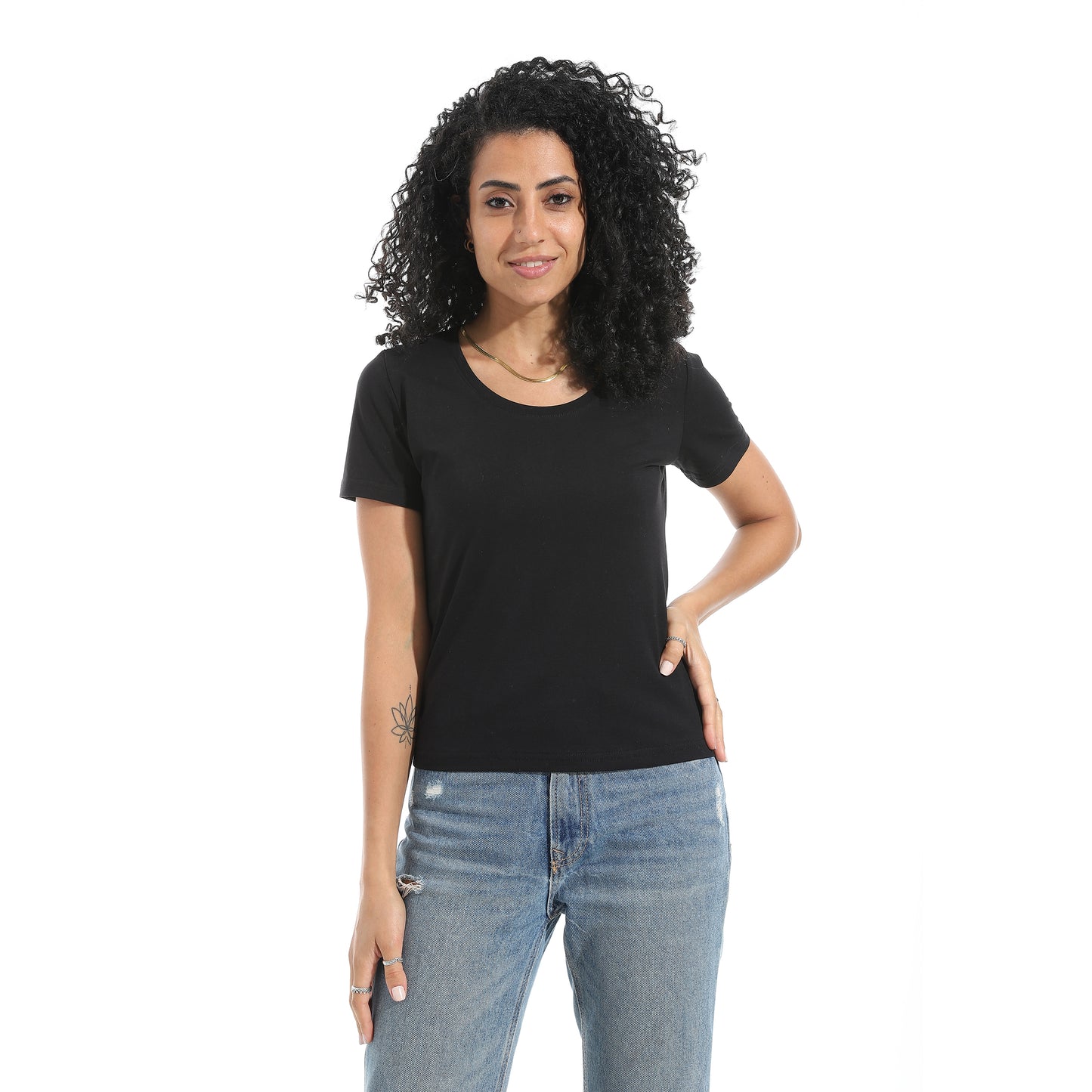 Xtcy Single Lycra Half Sleeve Wide Neck Bodysuit women