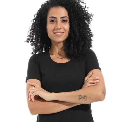 Xtcy Single Lycra Half Sleeve Wide Neck Bodysuit women