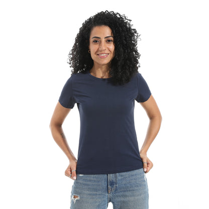 Xtcy Single Lycra Half Sleeve Wide Neck Bodysuit women