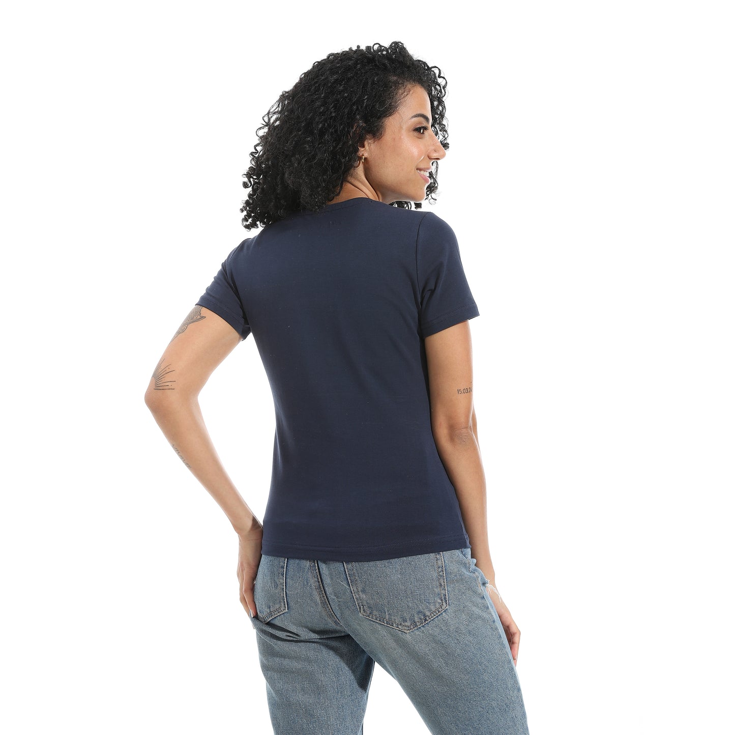 Xtcy Single Lycra Half Sleeve Wide Neck Bodysuit women