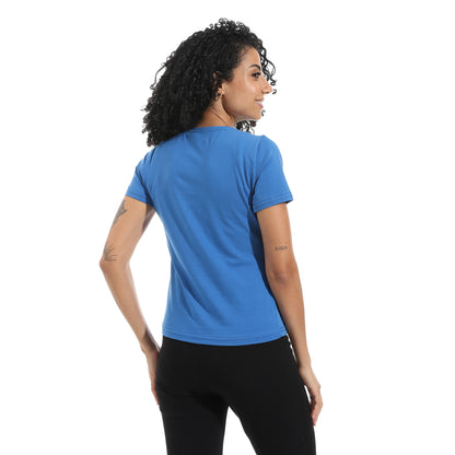 Xtcy Single Lycra Half Sleeve Wide Neck Bodysuit women