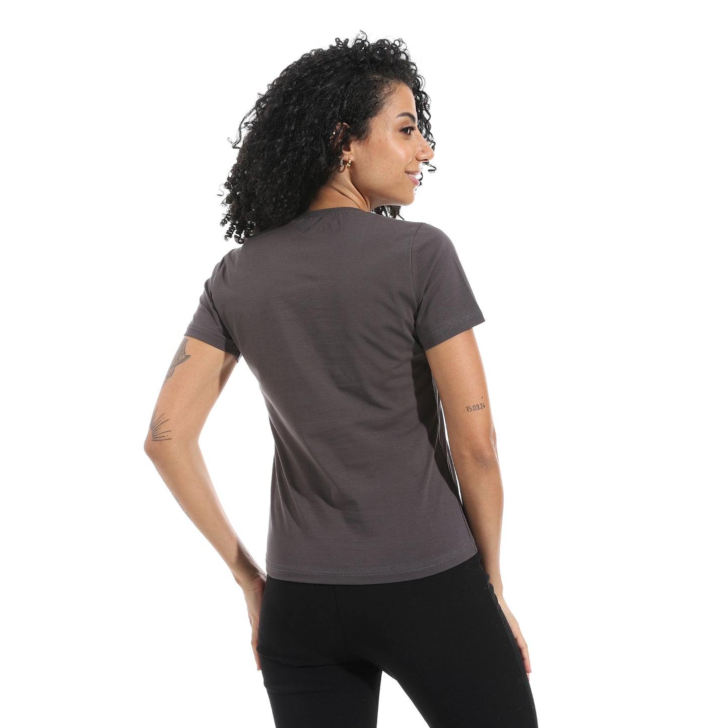 Xtcy Single Lycra Half Sleeve Wide Neck Bodysuit women