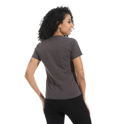 Xtcy Single Lycra Half Sleeve Wide Neck Bodysuit women