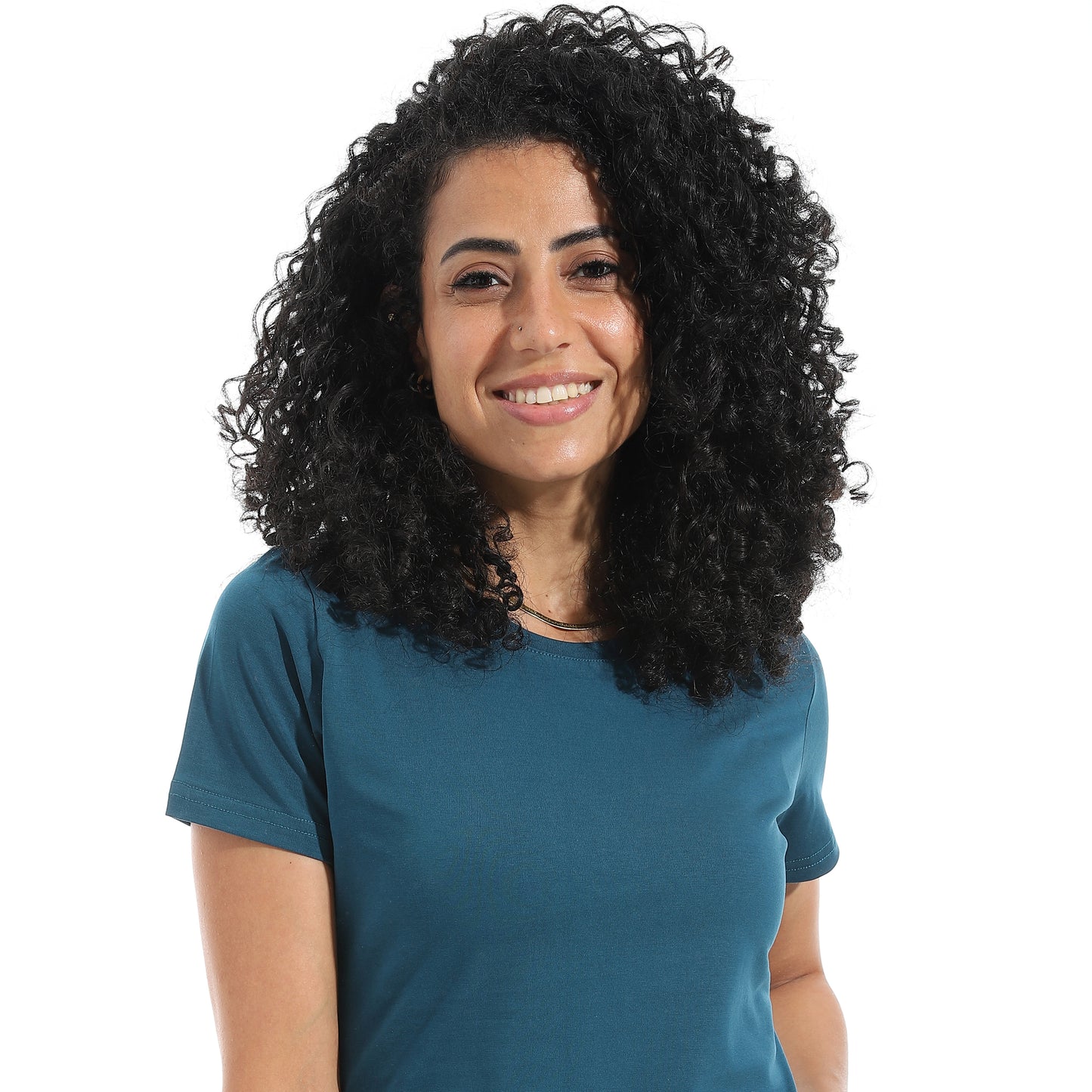 Xtcy Single Lycra Half Sleeve Crew Neck women